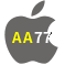 Aplicativo AA77 para iOS